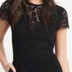 Dynamite lace detail jumpsuit
